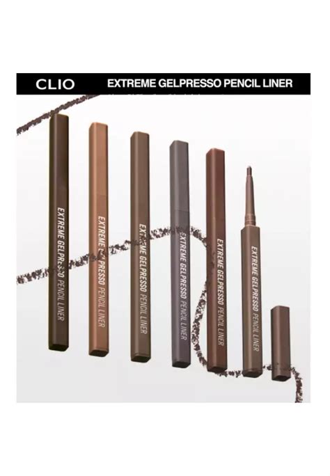 Buy Clio Clio Extreme Gelpresso Pencil Liner Mute Brown Color