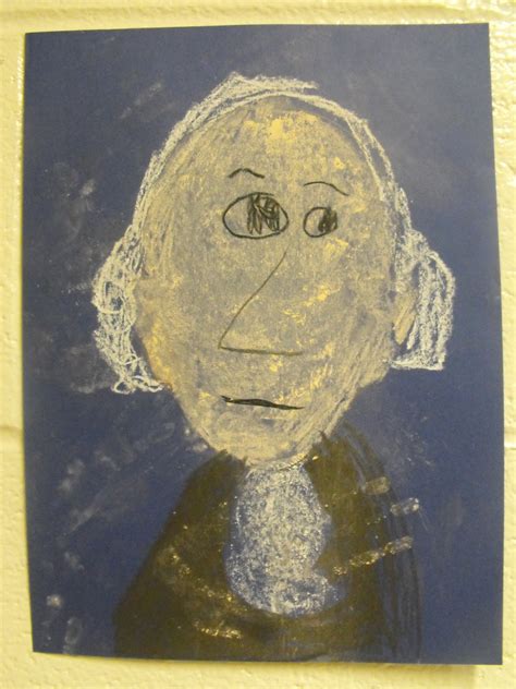 First Grade a la Carte: George Washington Portraits