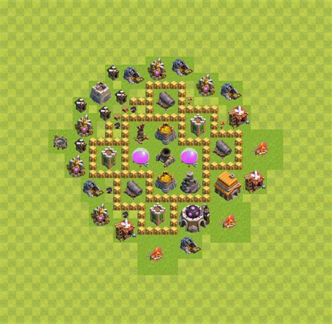 Town Hall Level Farming Layout