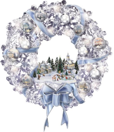 The Thomas Kinkade Glistening Wreath | Christmas