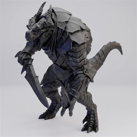 Hot Goblin ドラコニアン戦士F ミニチュア ホットゴブリン TRPG