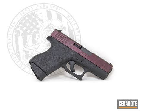 Glock 43 Slide In Gun Candy Razorback Cerakote