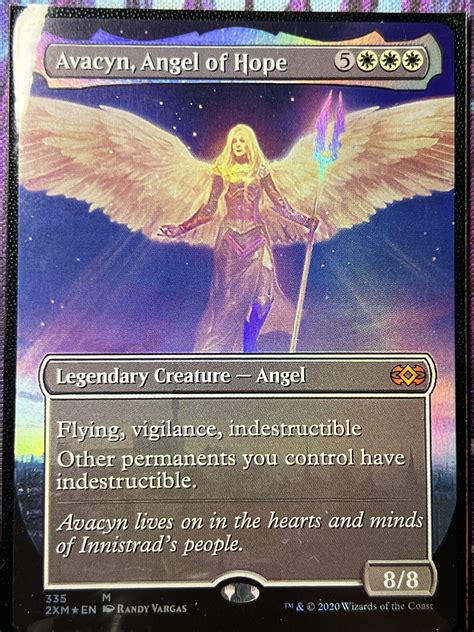 Avacyn Angel Of Hope 2XM Full Art Foil Bootleg Mage