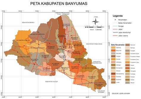 Peta Kabupaten Banyumas