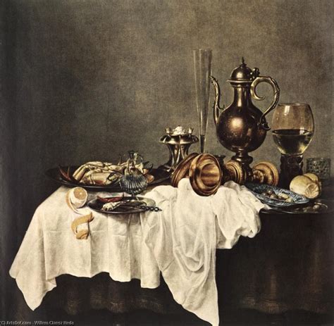 Reproducciones De Pinturas Desayuno De Cangrejo De Willem Claesz Heda