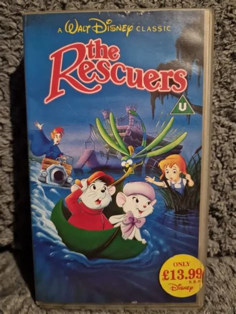 Walt Disney’s The Rescuers Masterpiece Vhs Video Tape Factory Sealed Eur 5 45 Picclick Fr