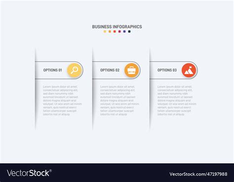 Timeline infographic with infochart modern Vector Image