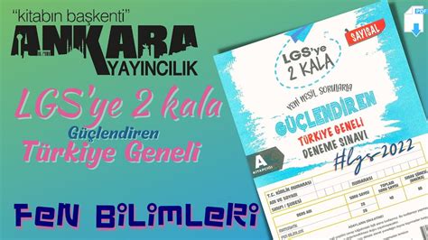 Ankara Yayincilik Lgs Ye Kala T Rk Ye Genel Fen B L Mler Pdf