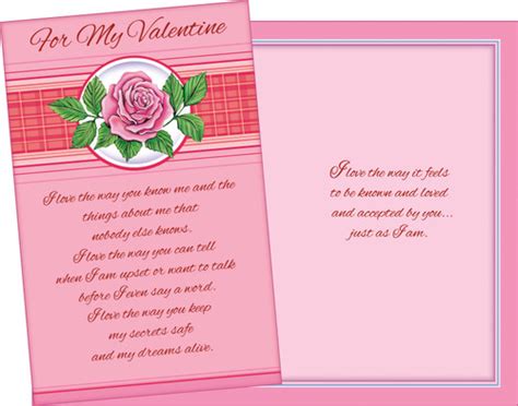 031993 Six Valentines Day General Greeting Cards With Six Envelopes