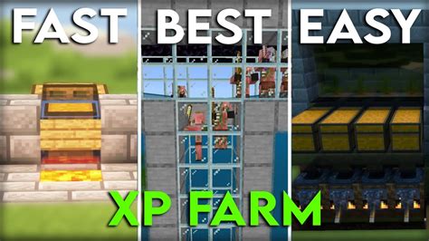 NEW 3 BEST XP FARM TUTORIAL In Minecraft Bedrock 1 19 MCPE Xbox PS4