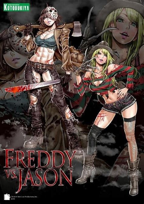 Kotobukiya Previews Freddy Vs Jason ~ Freddy Krueger Bishoujo Statue Female Horror