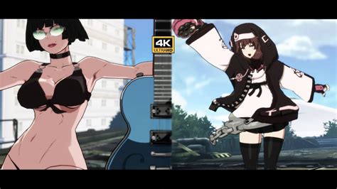 Guilty Gear Stirve Bridget Goth Mod Vs I No Bikini Mod K Youtube