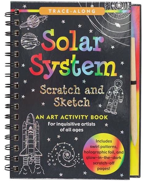 Solar System Scratch & Sketch Activity Book