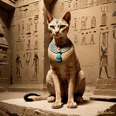 Bastet In Her Tomb by LadyValsArt1983 on DeviantArt