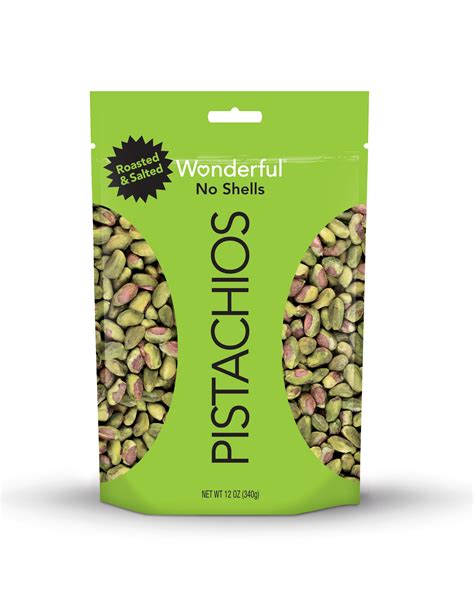 Wonderful No Shell Pistachios Roasted Salted Oz Walmart