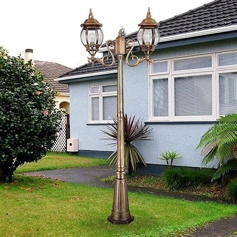 Double Headed High Pole Street Light Street Light Outdoor Post Light