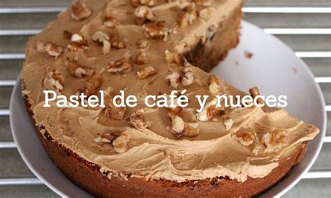 Pastel De Caf Y Nueces