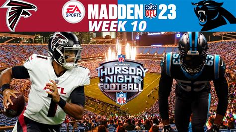 Falcons Vs Panthers Week Madden Simulation Gameplay Ps