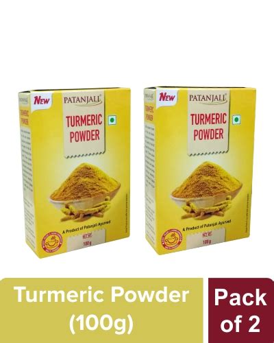 Patanjali Kesari Turmeric Powder Premium Quality Gm Buy Online