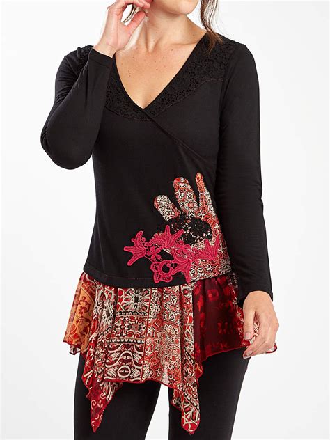 Joe Browns Joe Browns Black Irresistible Tunic Plus Size 14 To 32