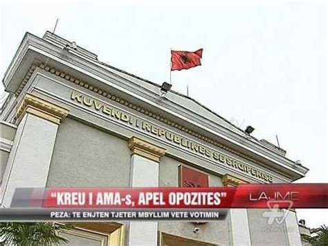 Peza Të Enjten Tjetër Mbyllim Vetë Votimin News Lajme Vizion Plus