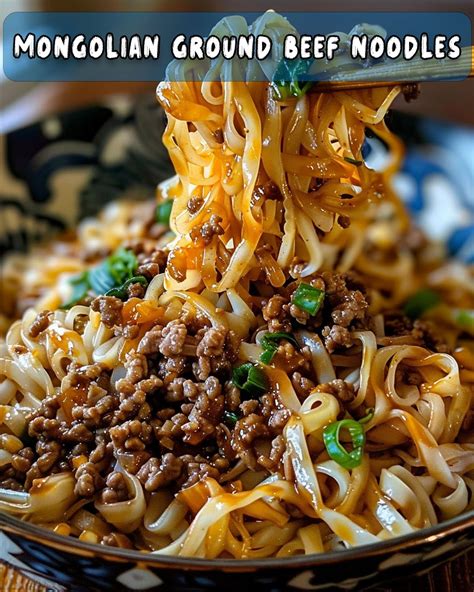 Quick Mongolian Beef Noodle Stir Fry Foodyhealthylife