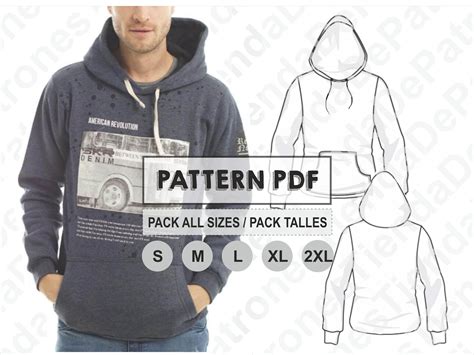 Beginner Template Hoodie Sewing Pattern