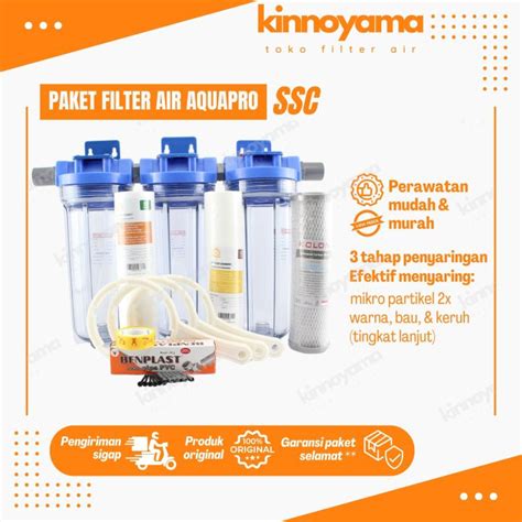 Paket Filter Air Toren Inch Filter Air Sumur Keruh Berpasir