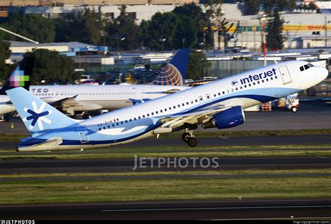 Xa Zih Airbus A Interjet Iv N Cabrero Jetphotos