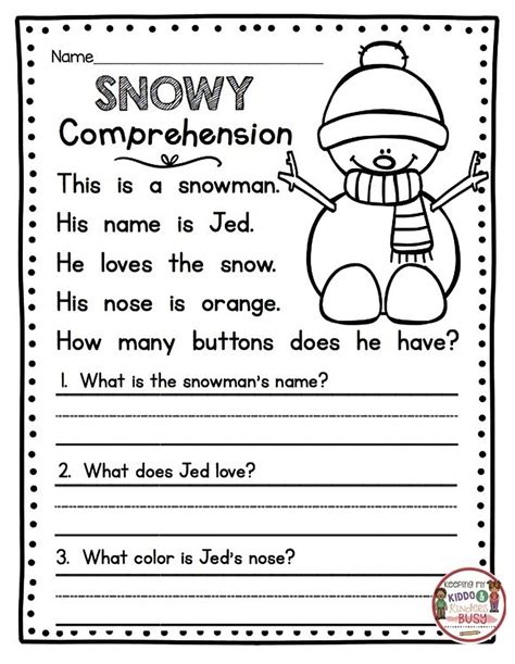 Reading Worksheets For Grade 1 Reading Comprehension Worksheets