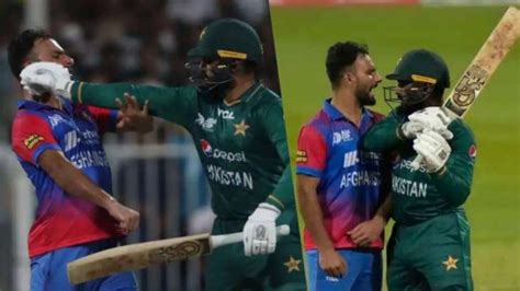 Asia Cup 2022 Pakistans Asif Ali Loses Control Almost Hits Afghan