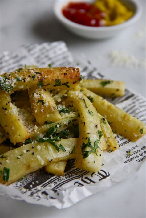 Parsnip Parmesan Truffle Fries Climbing Grier Mountain