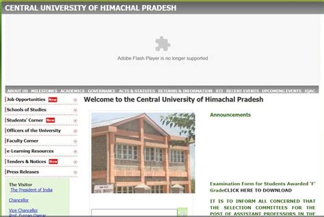 PhD Admission Notification 2024 Central University Of Himachal Pradesh