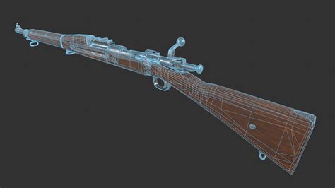 M1903 Springfield Rifle 3d Model Turbosquid 2043458