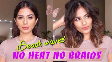 No Heat No Braids Messy Beach Waves In 2 Mins Artofit