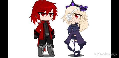 I Made Fischl And Diluc Skin In Gacha Club Genshin Impact Hoyolab