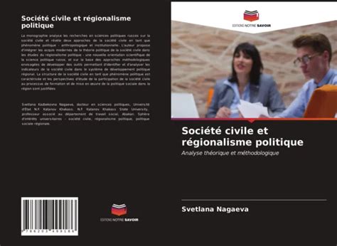 SOCIÉTÉ CIVILE ET régionalisme politique Analyse théorique et