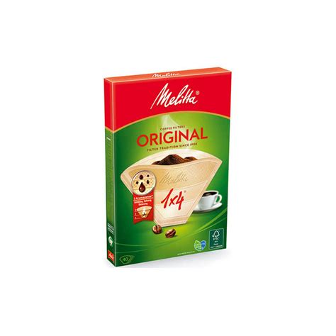 Melitta Original Coffee Filters 1x4 Pack Of 40