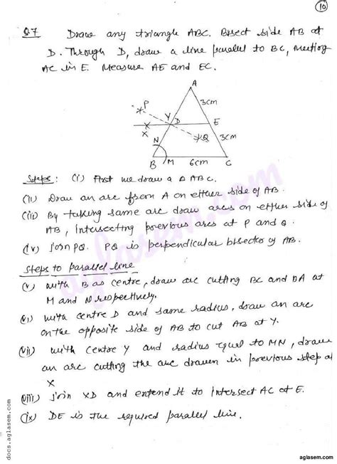 Rd Sharma Solutions For Class 7 Constructions Exercise 17 2 Pdf Rd Sharma Class 7 Chapter 17