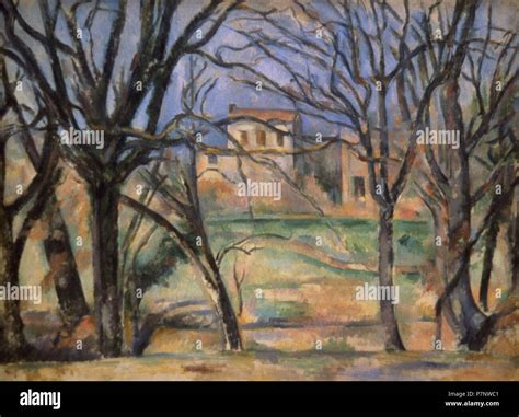 Paul Cezanne 1839 1906 French Painter Post Impressionist Trees And