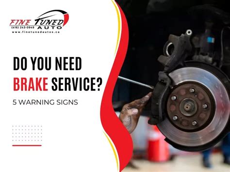 Ppt Do You Need Brake Service 5 Warning Signs Powerpoint