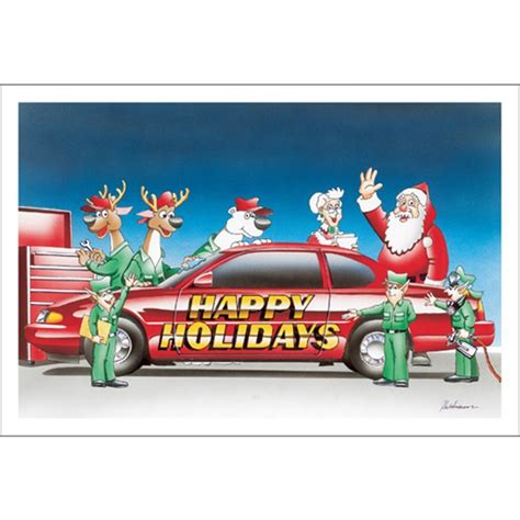 Happy Holidays Auto Body Paul Oxman Publishing