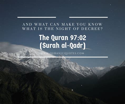 Surah Al Qadr And Virtues Of Laylat Al Qadr Quranic Quotes