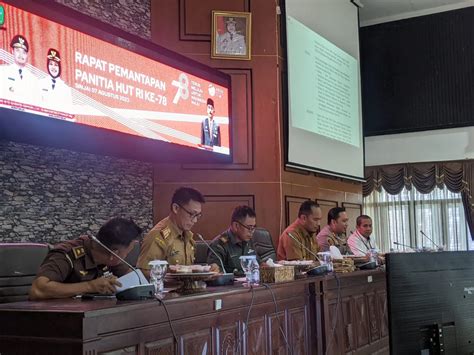 Sambut HUT RI Ke 78 Pemda Sinjai Siapkan Agenda Lomba Suara Jelata