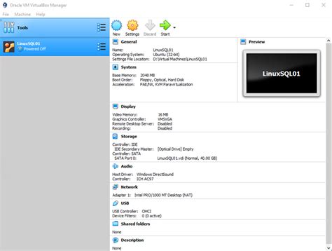 Oracle Vm Virtualbox Manager To Create A Virtual Machine