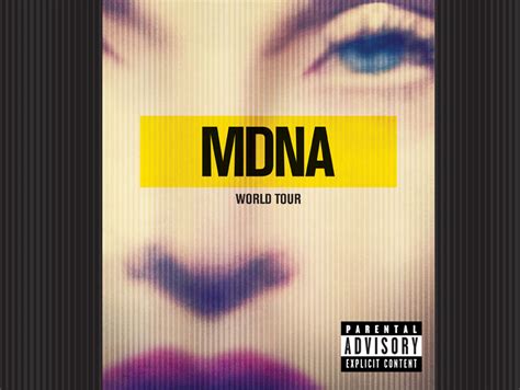 Encarte Madonna MDNA World Tour Digital Edition Encartes Pop