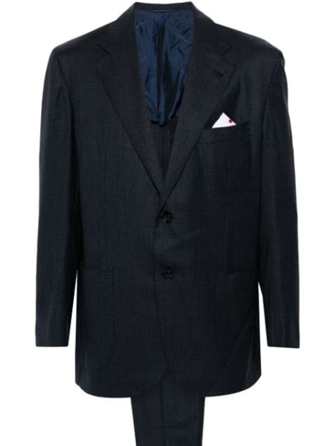 Kiton Suits for Men - Shop Now on FARFETCH