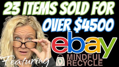 Items Sold For Over On Ebay Featuring Mindfulrecycle What