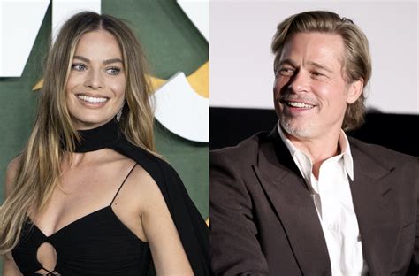 Margot Robbie Se Besa Sin Gui N Con Brad Pitt En El Plat De Babylon