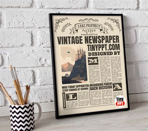 Printable Harry Potter Newspaper Tinyppt